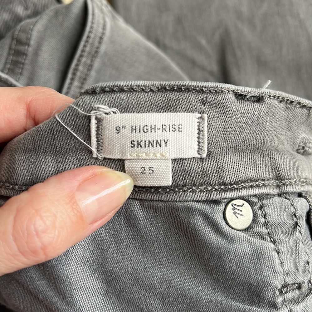 Madewell High-Rise 9” Skinny - Picture 6 of 9